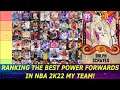 RANKING THE BEST POWER FORWARDS IN NBA 2K22 MY TEAM! (PF Tier List Ep. 2)