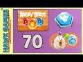 Angry Birds Stella POP Bubble Shooter Level 70 - Walkthrough, No Boosters