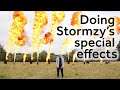 Behind the scenes of Stormzy's special effects | BBC Newsbeat