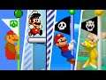 Evolution of Level Endings in Super Mario 2D Games (1985 - 2021)