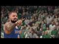 NBA 2K14 Flashback New York Knicks vs Boston Celtics Classic Matchup Game