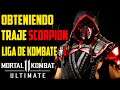 Mortal Kombat Ultimate | Obteniendo Traje de Scorpion | Liga de Kombate Temporada 1 |