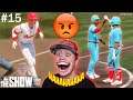 MAKING 2 OPPONENTS RAGE QUIT ON MY WAY TO HISTORY! | MLB The Show 21 | Diamond Dynasty #15