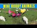 Farming Simulator 19: My Mini Hobby Animals! 😂 The mini farmer is feeding hungry sheeps!😜