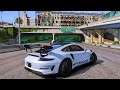 FUGA NA POLICIA COM A PORSCHE 911 GT3 2019 - GTA V MODS