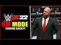 WWE 2K22 GM Mode Feature Likely Coming Back!