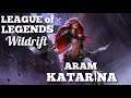 LoL mobile: wildrift Aram Katarina gameplay