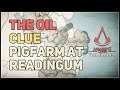 Search the pigfarm at Readingum Abbey Assassin's Creed Valhalla The Oil Clues