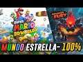 Guía Super Mario 3D World 100% - Mundo Estrella - Todas las Estrellas y Sellos - Switch