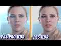 Detroit: Become Human | PS5 vs PS4 PRO | 4K HDR Gameplay Graphics Comparison