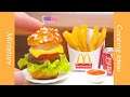 Miniature McDonald's Burger & Fries #YumupMiniature
