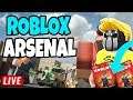 🔴 ARSENAL LIVE! | ROBUX GIVEAWAY! ROBLOX LIVESTREAM