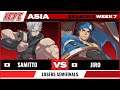 Samitto (Chipp) vs Jiro (Anji) Losers Semifinal - ICFC GGST Asia Season 2 Week 7