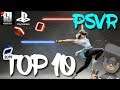 My TOP 10 PLAYSTATION VR Games of 2019! // PSVR // PS4 Pro