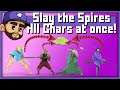 SLAY THE SPIRES | All 4 characters AT THE SAME TIME in "Slay The Spire"