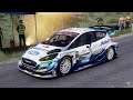 WRC 10 - Ford Fiesta WRC 2021 - Car Show Speed Jump Crash Test . 4K 60fps.