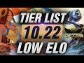 TOP 5 CAMPEONES para carrear MANCOS en LOW ELO