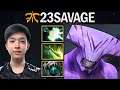 FNATIC.23SAVAGE FACELESS VOID WITH AMAZING ATTACK SPEED - DOTA 2 7.26 GAMEPLAY