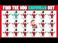 HOW GOOD ARE YOUR EYES #232 l Find The Odd Emoji Out l Merry Christmas Special Quiz