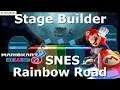 Super Smash Bros. Ultimate - Stage Builder - "SNES Rainbow Road"