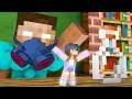 Monster School : APHMAU TINY VIRUS CHALLENGE - Minecraft Animation