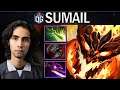 OG.SUMAIL SHADOW FIEND WITH 18 KILLS - DOTA 2 7.30 GAMEPLAY