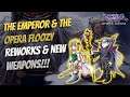 Dissidia Final Fantasy: Opera Omnia THE EMPEROR & THE OPERA FLOOZY! REWORKS PLUS NEW WEAPONS!