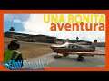 AVENTURA en Cabo Verde con PIPER PA28 WARRIOR II de Just Flight (Flight Simulator)