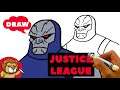 How to Draw Darkseid - Justice League