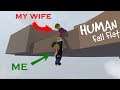 My Wife tried to KILL me! - Human Fall Flat Funny Moments