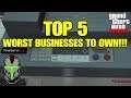 GTA Online: TOP 5 Worst Businesses To Own