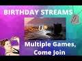 ScrewUP, Birthday Many Games Streams with Friends :) Come join us