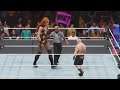 Giant Becky Lynch Vs Mini Brock Lesnar