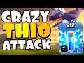 12 LIGHTNING is CRAZY! TH10 Zap Dragon Attack Strategy | Best TH10 Attack Strategies Clash of Clans