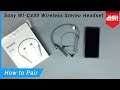 Sony WI C400 Wireless Stereo Headset   How to Pair