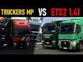 TruckersMP vs ETS 2 1.41 MultiPlayer | Czy będzie Walka o graczy?