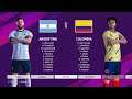 PES 2020 Master League Season 2 | Argentina vs Columbia PC Game play | FIFA World cup Qualifier