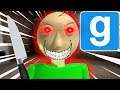 BALDI GOT SICK AND BECAME EVIL! | Funny Gmod Gameplay