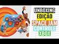 Unboxing Edição Space Jam - A New Legacy do Controle Sem Fio Xbox!