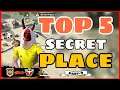 Top 5 Hidden/Secret Places Free Fire|| Part-9 Garena Free Fire -4G Gamers