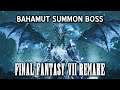 Final Fantasy VII Remake | Bahamut Summon Boss Battle (PS4)