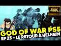 GOD OF WAR 4K PS5 - EP 25 : la chute à Helheim