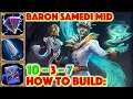SMITE HOW TO BUILD BARON SAMEDI - Baron Samedi Mid + How To + Guide (Season 7 Conquest) Golden Touch