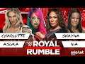 Royal Rumble: Asuka & Charlotte Vs Nia Jax & Shayna Baszler #RoyalRumble #WWE #WWE2KMods