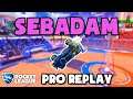Sebadam Pro Ranked 3v3 POV #51 - Rocket League Replays