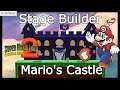 Super Smash Bros. Ultimate - Stage Builder - "Mario's Castle"