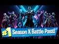Fortnite Season X Battle Pass + Challenges Reaction
