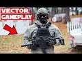 Airsoft Vector SMG Gameplay!