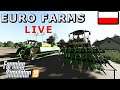 🔴 EURO FARMS PRACE U SĄSIADA  🚜🏗   :D   Farming Simulator 19 MULTIPLAYER