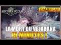 GAMEPLAY - LA MORT DU VELKHANA EN 15 MINUTES⌚😱 - MONSTER HUNTER WORLD ICEBORNE - FR